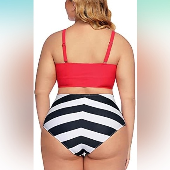 Avidlove High Waisted Tummy Control 2 Piece Swimsuit/ Bathing Suit NEW!!!!❤️ - Picture 4 of 5
